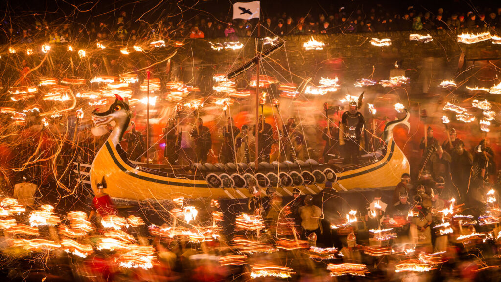 Most Unique Festivals Around the World You Must Attend 5 up helly aa festival